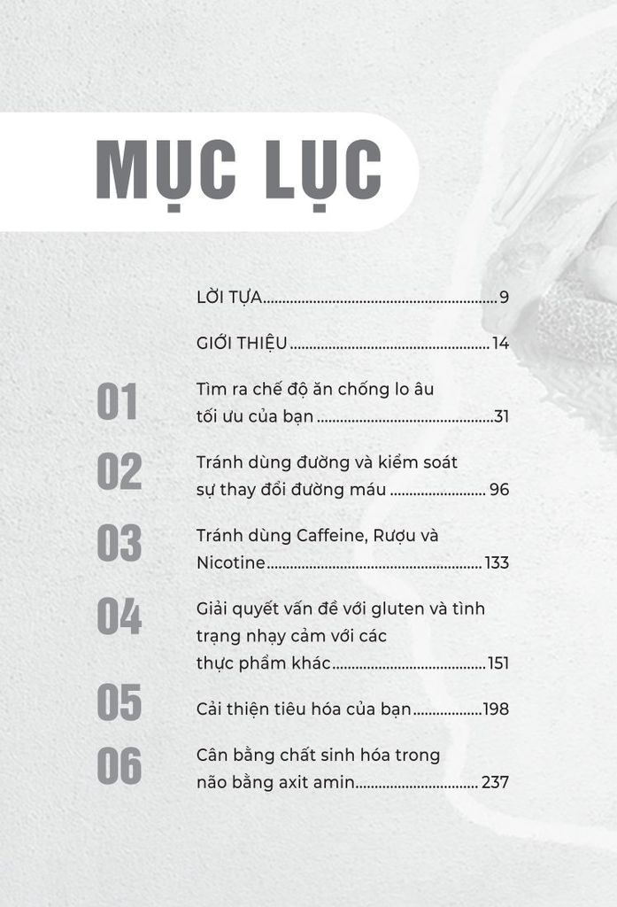 Sách Dinh Dưỡng Cho Người Lo Âu - Trudy Scott