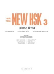 Bộ 5 Cuốn Giáo Trình New HSK ( bộ HSK 3.0 ) - CLEC, CTI & FLTRP ( Dự Kiến Ngày 23/7 Có Sách)