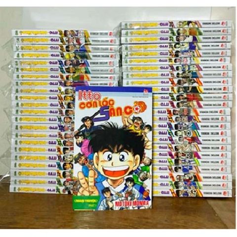  Combo Manga - Itto - Cơn Lốc Sân Cỏ: Tập 1 - 46 + Ngoại Truyện - Part 1 (Bộ 47 Tập) - Motoki Monma 
