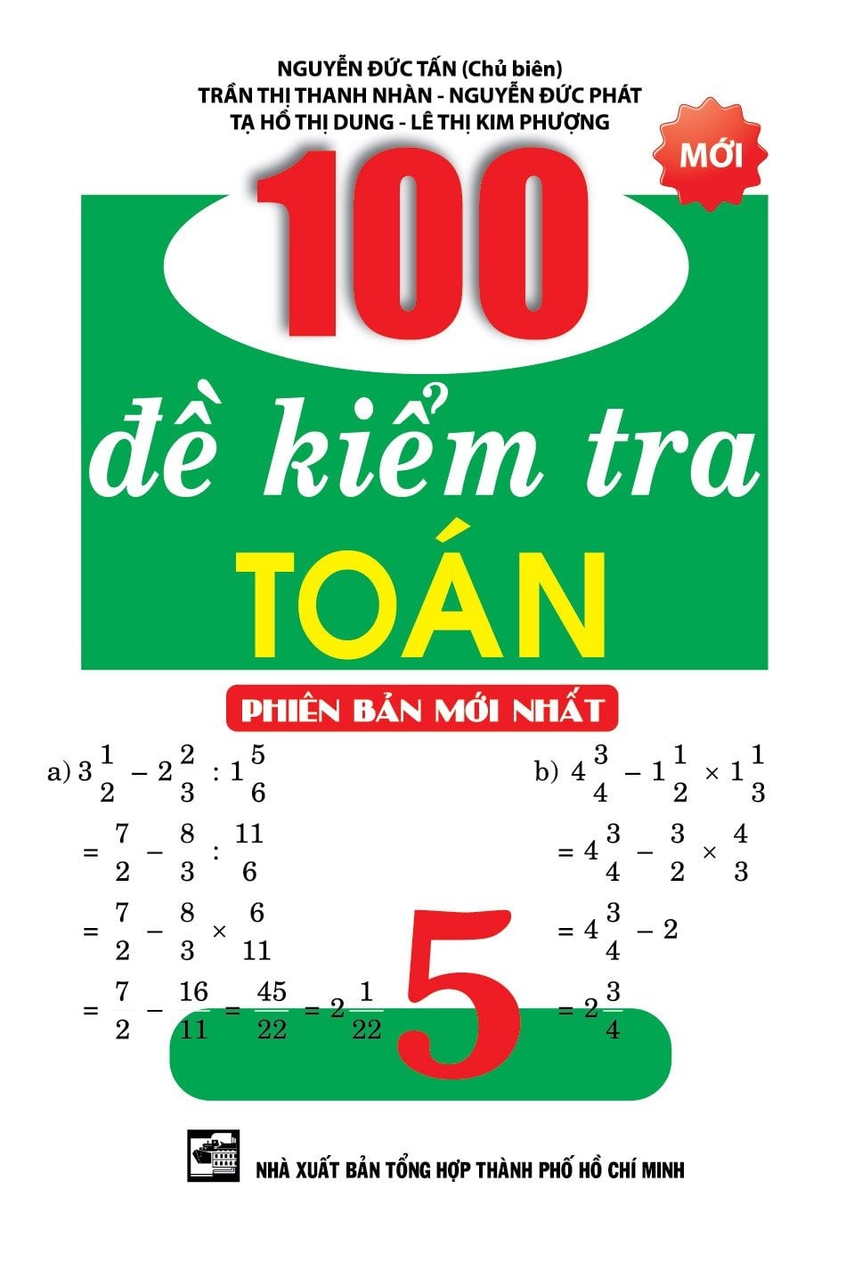 100 Đề Kiểm Tra Toán 5 - Nguyễn Đức Tấn