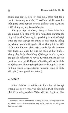  Phương Pháp Luận Dân Dã  - Alain Coulon 
