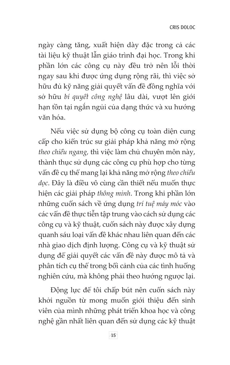 AI Ứng Dụng Trong Đầu Tư Tài Chính - Cris Doloc