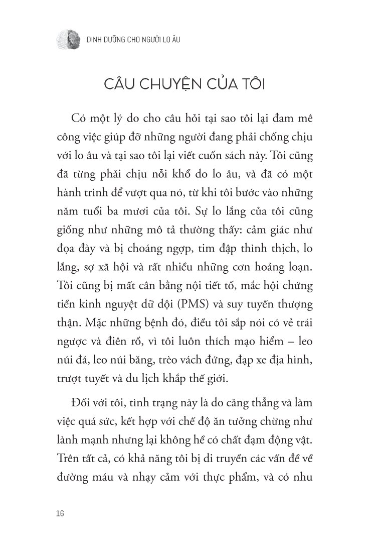 Dinh Dưỡng Cho Người Lo Âu - Trudy Scott