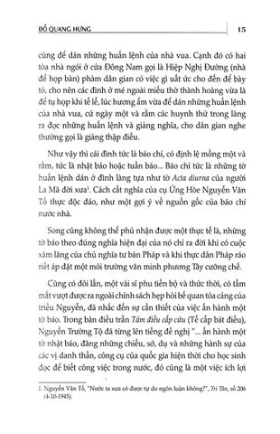  Lịch Sử Báo Chí Việt Nam (1865-1945) - Đỗ Quang Hưng 