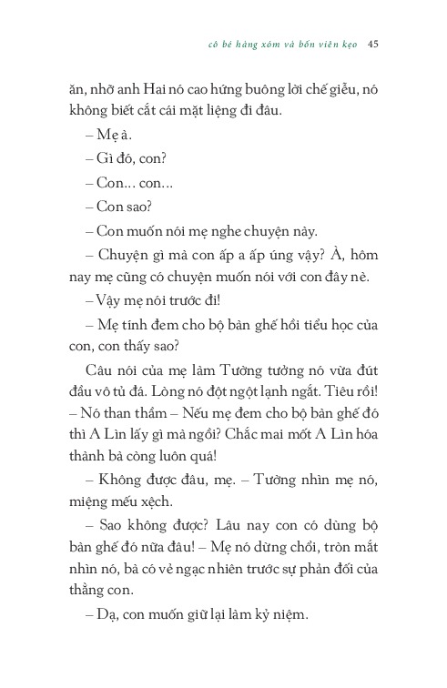 Cô Bé Hàng Xóm Và Bốn Viên Kẹo (Bìa Cứng) - Nguyễn Nhật Ánh ( Tặng Kèm Random 1 Trong 4 Mẫu Bookmark + Sticker + Sổ Vẽ )