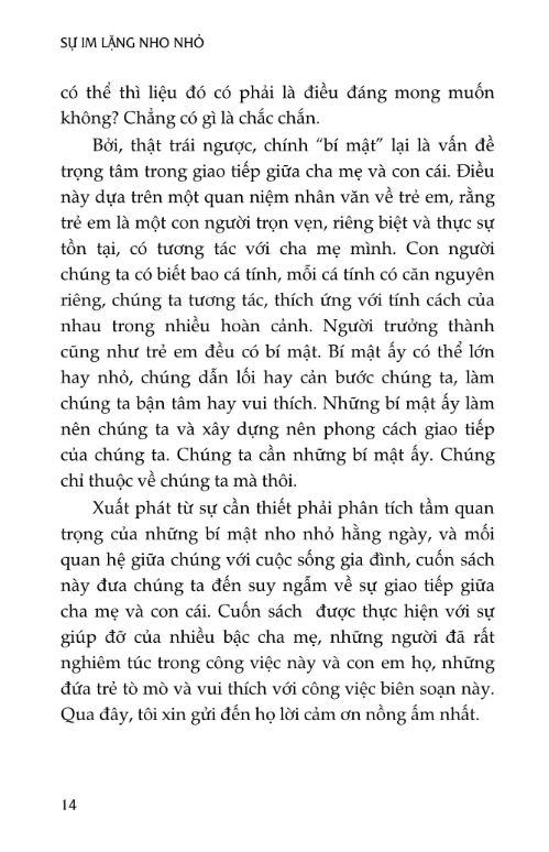 Sự Im Lặng Nho Nhỏ - Những Lời Nói Dối Nho Nhỏ - Khu Vườn Bí Mật Của Trẻ Em - Dana Castro