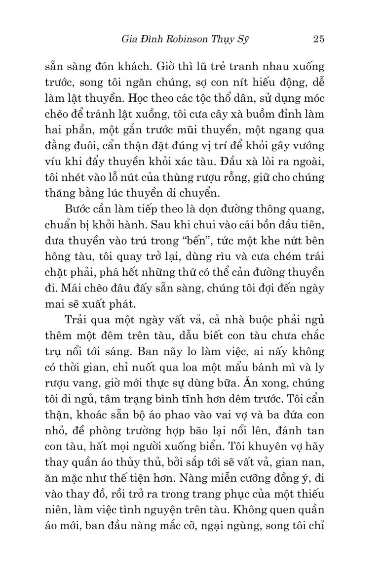 Văn Học Cổ Điển - Gia Đình Robinson Thụy Sỹ - Johann David Wyss