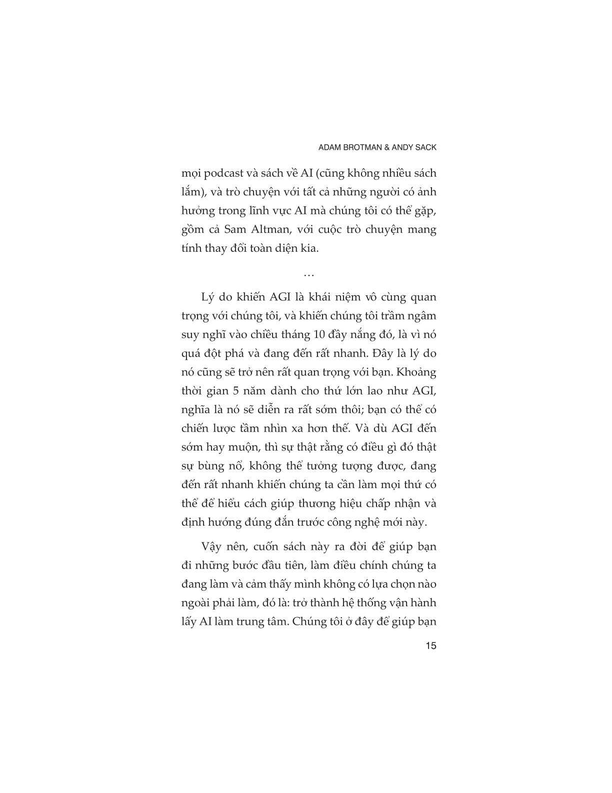 AI First - Dẫn Đầu Hay Là Chết - Adam Brotman, Andy Sack