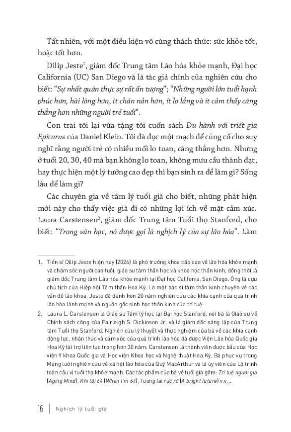 Nghịch Lý Tuổi Già - Trần Ngọc Châu