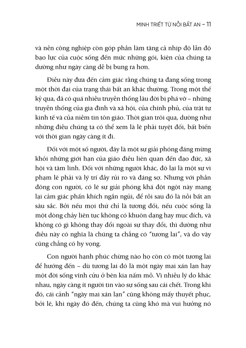 Minh Triết Từ Nỗi Bất An - 
Alan Watts