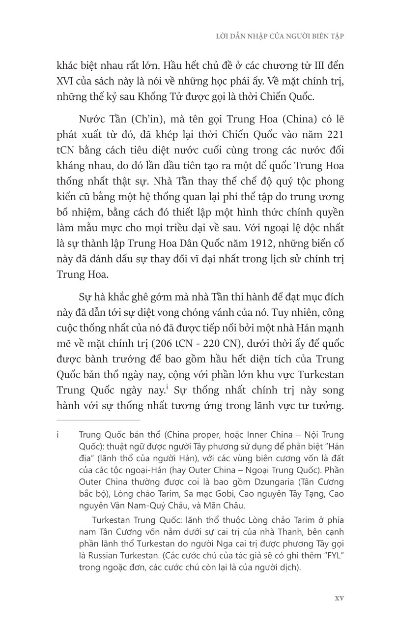 Lược Sử Triết Học Trung Hoa - A Short History Of Chinese Philosophy - Fung Yu-lan ( Phùng Hữu Lan )