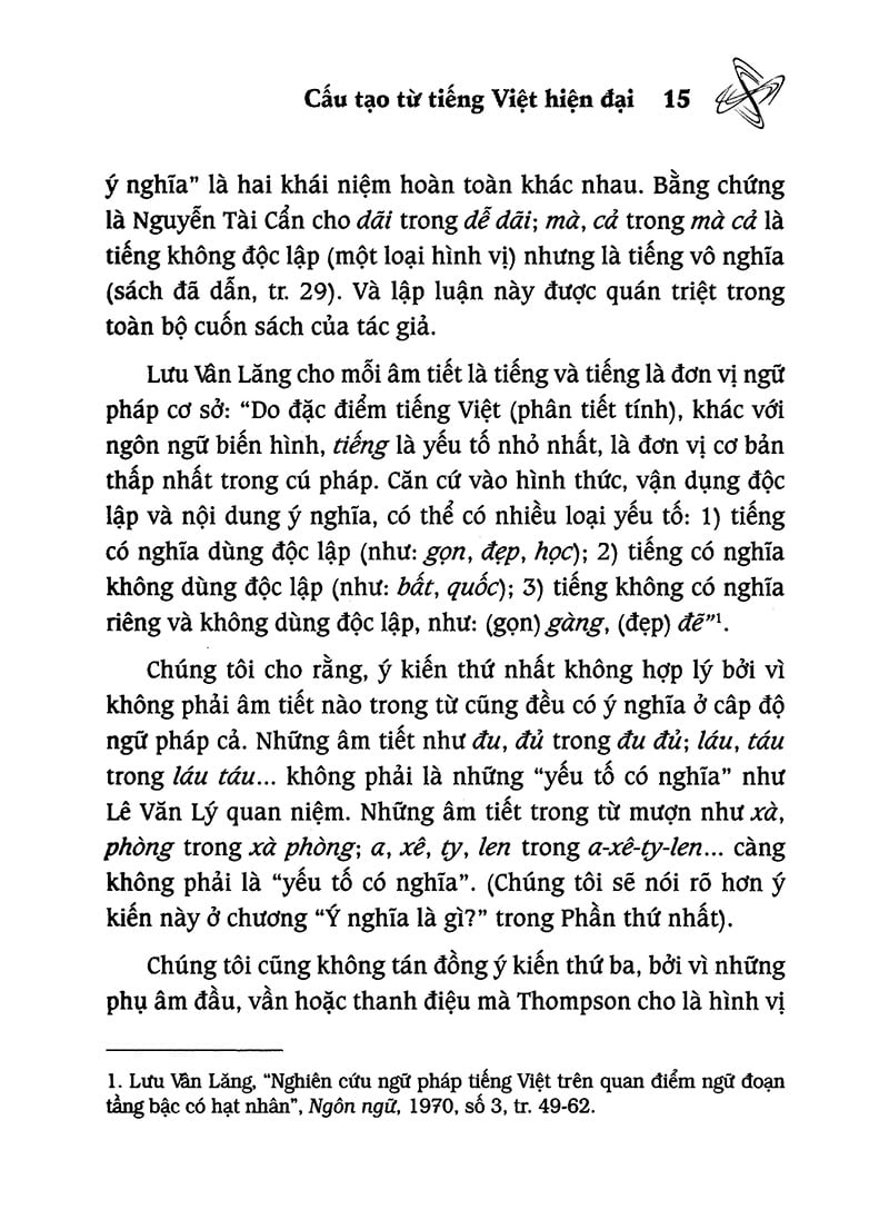 Cấu Tạo Từ Tiếng Việt Hiện Đại - PGS. Hồ Lê