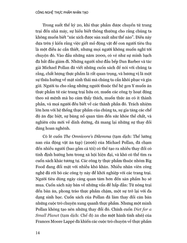  Công Nghệ Thực Phẩm Nhân Tạo - Silicon Sẽ Quyết Định Chúng Ta Ăn Gì - Larissa Zimberoff 