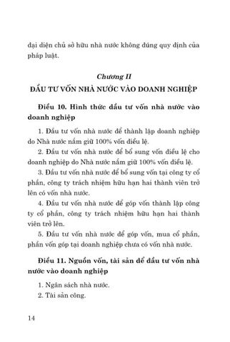  Luật Quản Lý Và Đầu Tư Vốn Nhà Nước Tại Doanh Nghiệp Năm 2025 - Quốc hội - NXB CTQG 