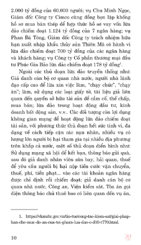 Nhận Diện Các Thủ Đoạn Lừa Đảo Chiếm Đoạt Tài Sản Và Biện Pháp Phòng Ngừa  - Luật gia Trương Ngọc Liêu - (NXB CTQG) 