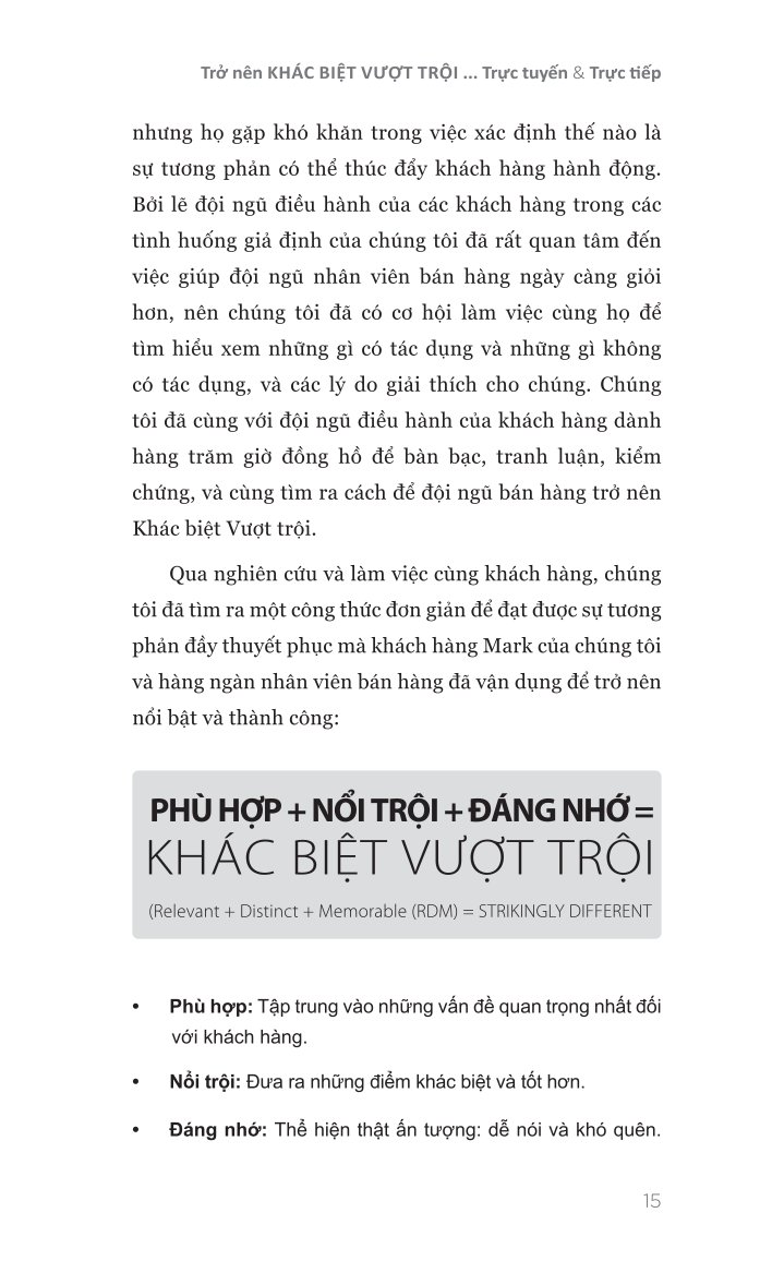 Tư Duy và Phương Pháp Bán Hàng Đột Phá - Strikingly Different Selling - Nhiều Tác Giả
