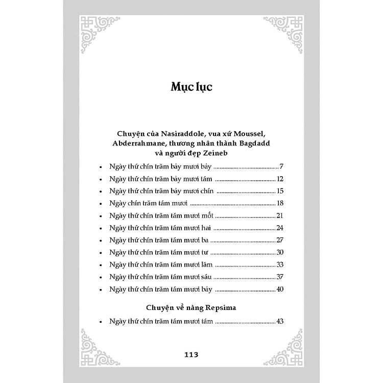 Nghìn Lẻ Một Ngày - Công Chúa Xứ Cachemire - TS. Nguyễn Hoài Giang ; 
Giang Hà Vỵ
