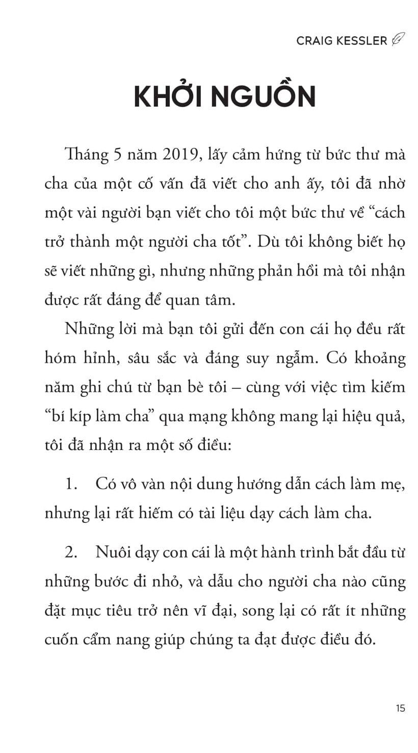 Những Lá Thư Cha Gửi Con - Craig Kessler