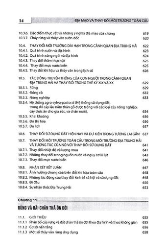  Địa Mạo Và Thay Đổi Môi Trường Toàn Cầu - Nhiều Tác Giả 