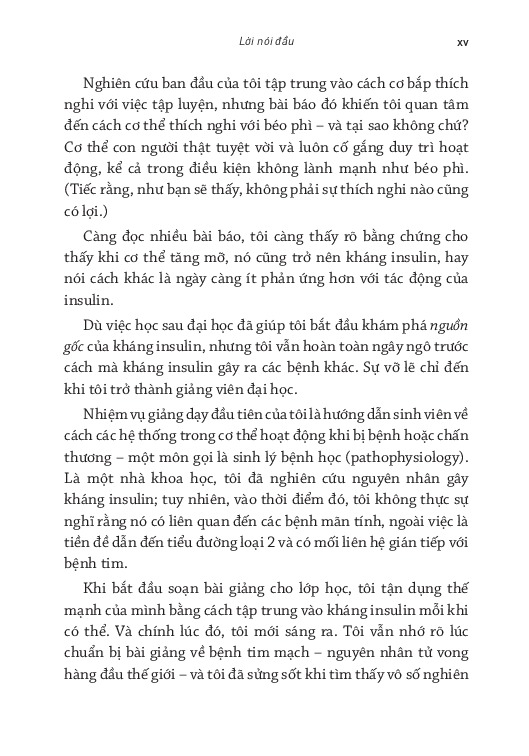 Vì Đâu Mà Ta Bệnh? - 
Benjamin Bikman, PhD
