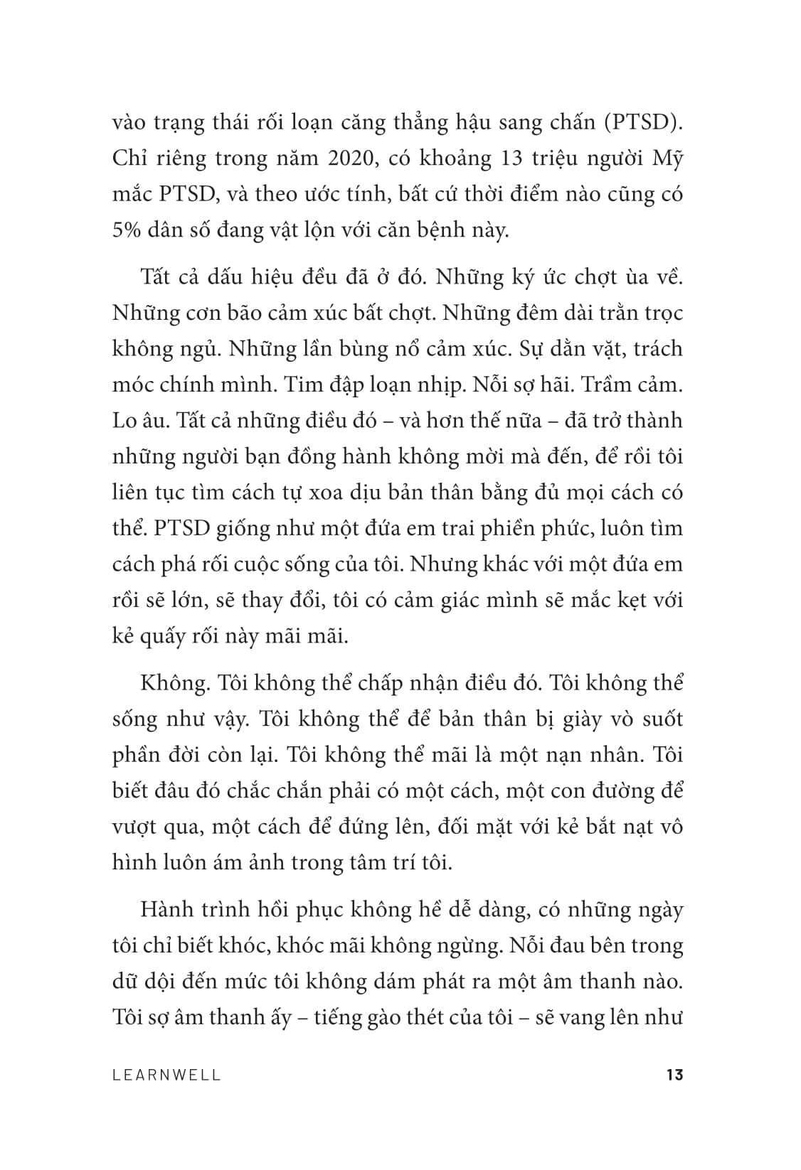 Chữa Lành Sau Tổn Thương - 
LearnWell Books