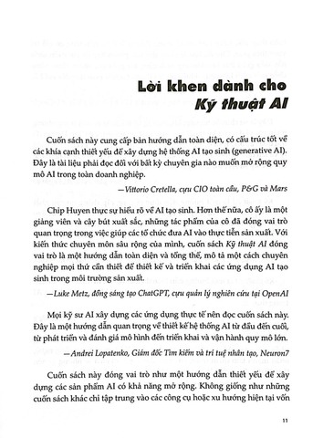  Kỹ Thuật AI - Xây Dựng Ứng Dụng Với Mô Hình Nền Tảng - Chip Huyen 