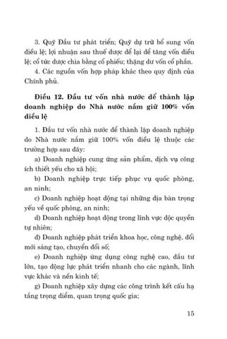  Luật Quản Lý Và Đầu Tư Vốn Nhà Nước Tại Doanh Nghiệp Năm 2025 - Quốc hội - NXB CTQG 