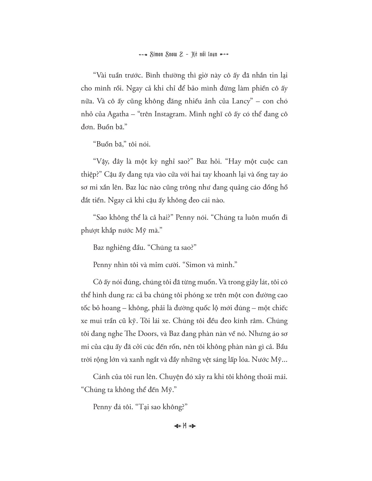 Simon Snow - Tập 2 - Kẻ Nổi Loạn - Rainbow Rowell