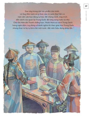  Lịch Sử Việt Nam Bằng Tranh - Lê Quý Đôn (Bản Màu) - Nhiều tác giả 