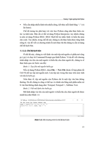  Giáo Trình Lập Trình Python - Trần Đăng Hưng (Chủ biên) 