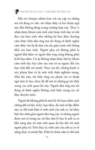  Phụ Nữ Yêu Sai Cách - Đàn Ông Yêu Độc Hại - Susan Forward, 
Joan Torres 