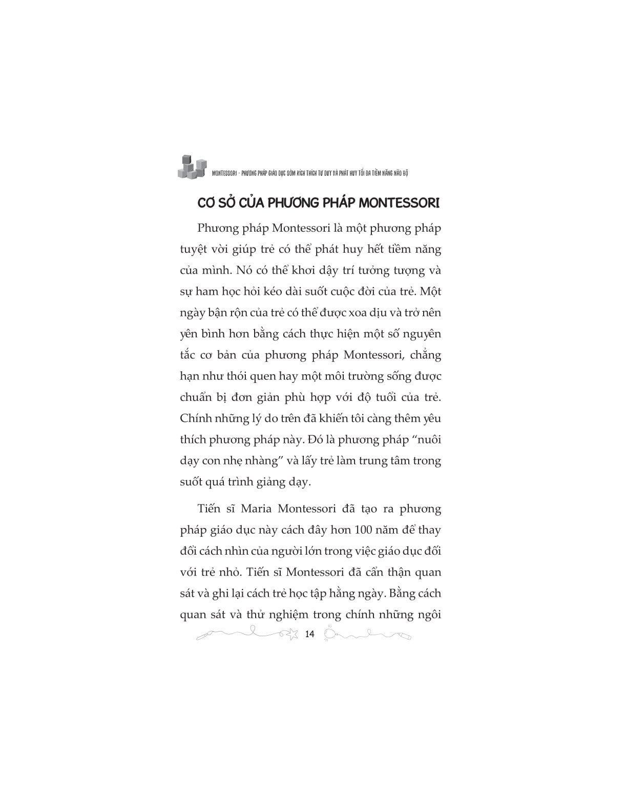 Montessori - Phương Pháp Giáo Dục Sớm Tôn Trọng Tiềm Năng Trẻ - Beth Wood