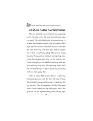 Montessori - Phương Pháp Giáo Dục Sớm Tôn Trọng Tiềm Năng Trẻ - Beth Wood