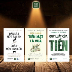 Combo 3 Cuốn Dẫn Dắt Một Bầy Sói Hay Chăn Một Đàn Cừu + Tiền Mặt Là Vua + Quy Luật Của Tiền
