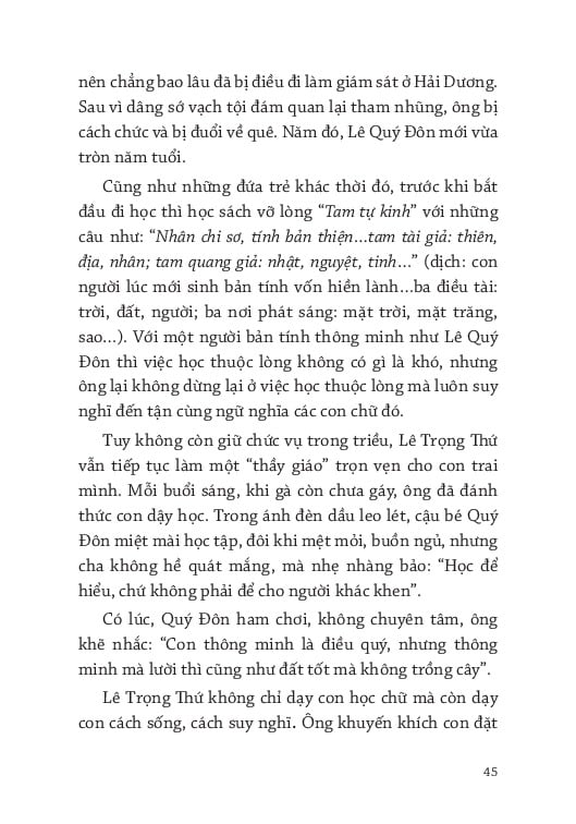 Thời Niên Thiếu Của Danh Nhân Nước Việt - Thời Niên Thiếu Của Lê Quý Đôn - Vũ Thị Thanh