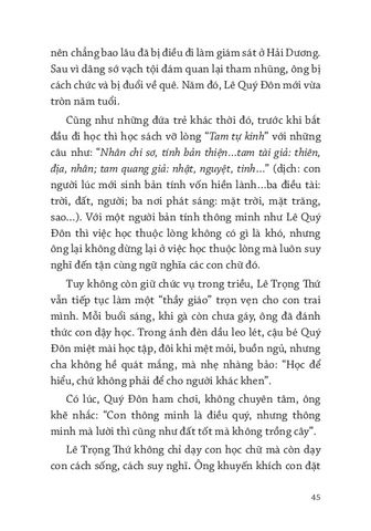 Thời Niên Thiếu Của Danh Nhân Nước Việt - Thời Niên Thiếu Của Lê Quý Đôn - Vũ Thị Thanh 