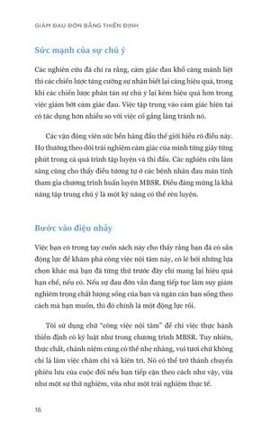  Giảm Đau Đớn Bằng Thiền Định - Mindfulness Meditation For Pain Relief - Jon Kabat-Zinn 