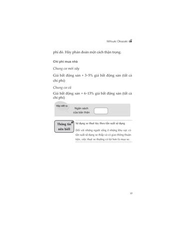  Lập Kế Hoạch Tài Chính Gia Đình - Mitsuki Okazaki 