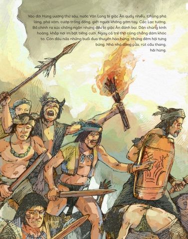  Lịch Sử Việt Nam Bằng Tranh - Con Rồng Cháu Tiên (Bản Màu) - Nhiều tác giả 