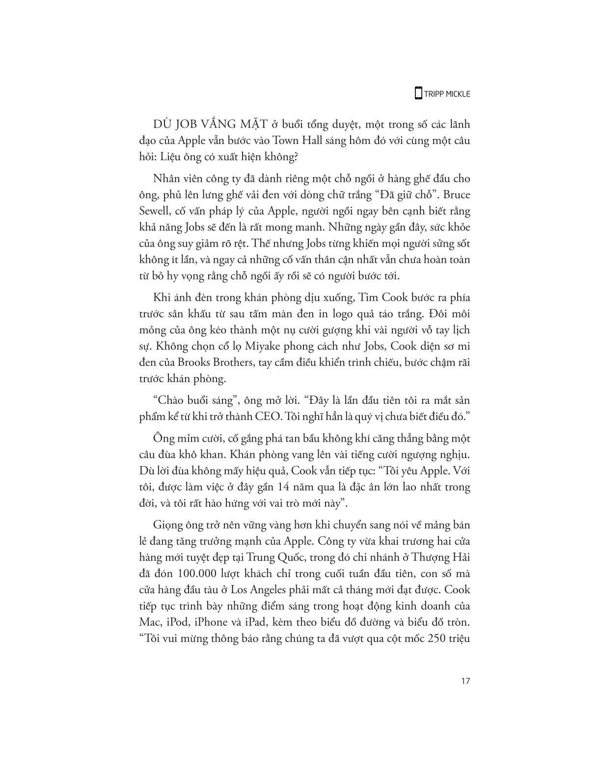 Apple Hậu Steve Jobs - Tripp Mickle
