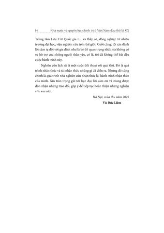  Nhà Nước Và Quyền Lực Chính Trị Ở Việt Nam Đầu Thế Kỉ Xix (Bìa Cứng) - Vũ Đức Liêm 