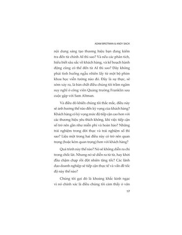  AI First - Dẫn Đầu Hay Là Chết - Adam Brotman, Andy Sack 
