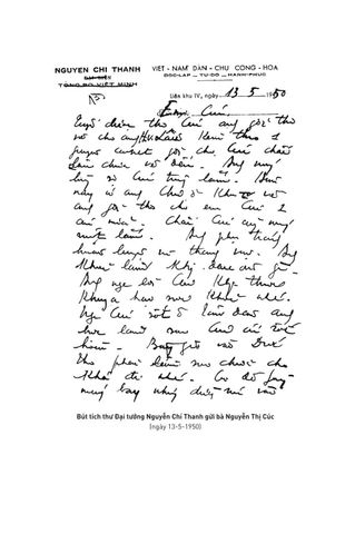  Những Cánh Thư Ra Bắc Vào Nam - 
PGS.TS. Bùi Chí Trung 