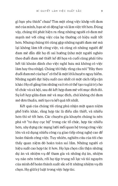 Làm Ít Được Nhiều - Bài Học Từ Những Người Làm Việc Hiệu Quả Nhất - Morten T. Hansen