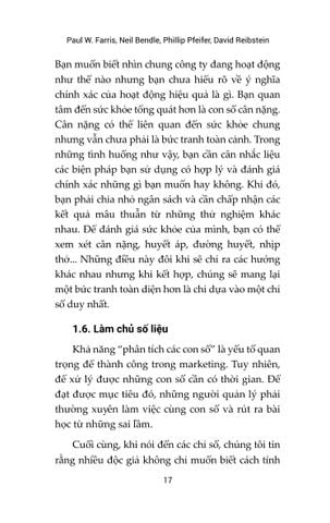  Marketing Metrics – Chỉ Số Đo Lường Trong Marketing - Paul W. Farris, Neil 