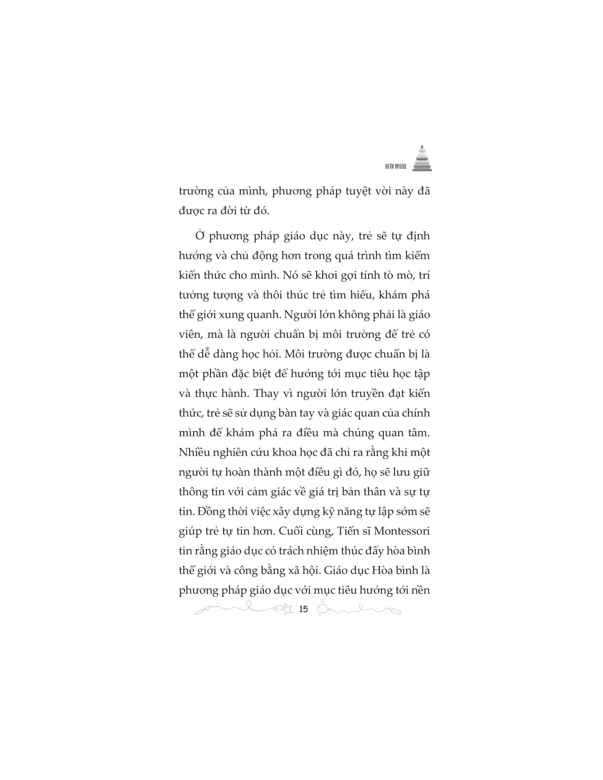 Montessori - Phương Pháp Giáo Dục Sớm Tôn Trọng Tiềm Năng Trẻ - Beth Wood