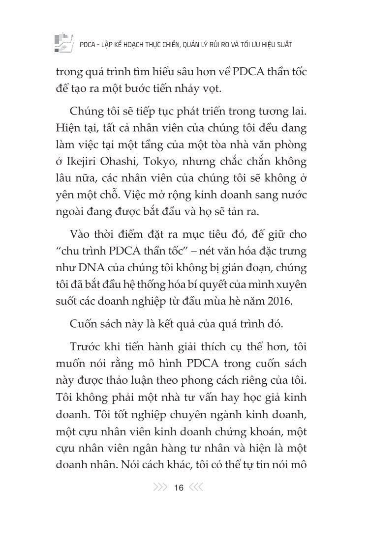 PDCA – Lập Kế Hoạch Thực Chiến, Quản Lý Rủi Ro Và Tối Ưu Hiệu Suất - Tomita Kazumasa