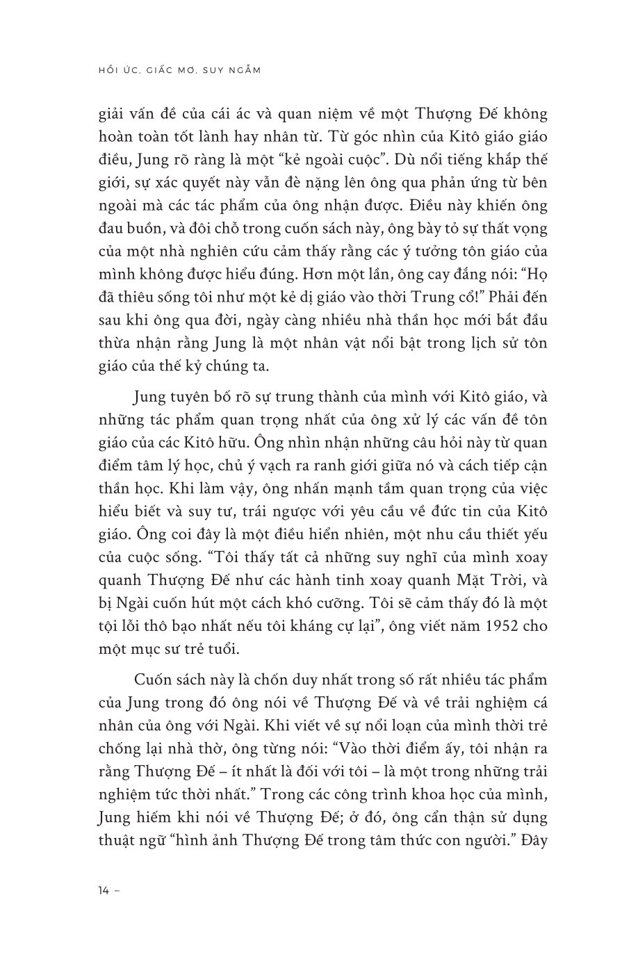 Hồi Ức, Giấc Mơ, Suy Ngẫm (Bìa Mềm) - Carl Jung - ( Dịch Giả Vũ Hoàng Linh )