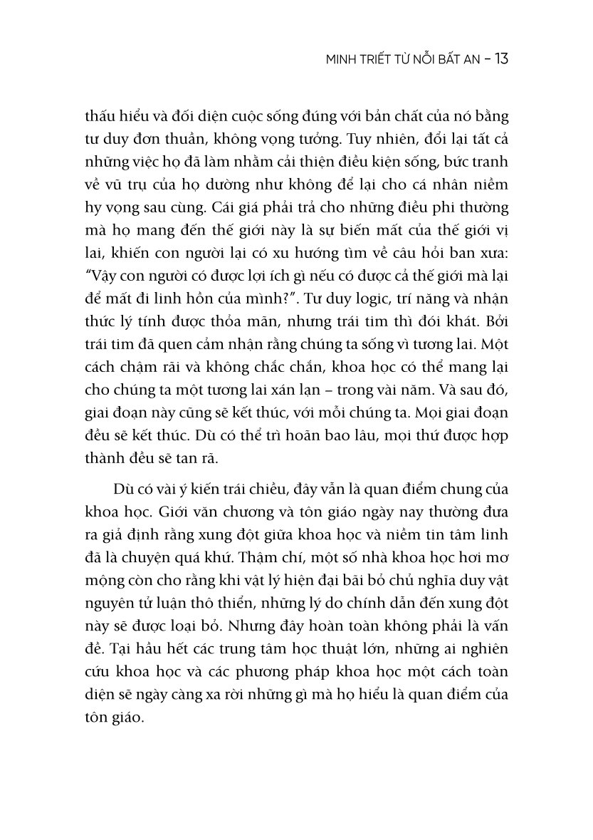 Minh Triết Từ Nỗi Bất An - 
Alan Watts
