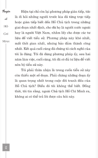 Truyện Về Hồ Chí Minh - Trần Dân Tiên